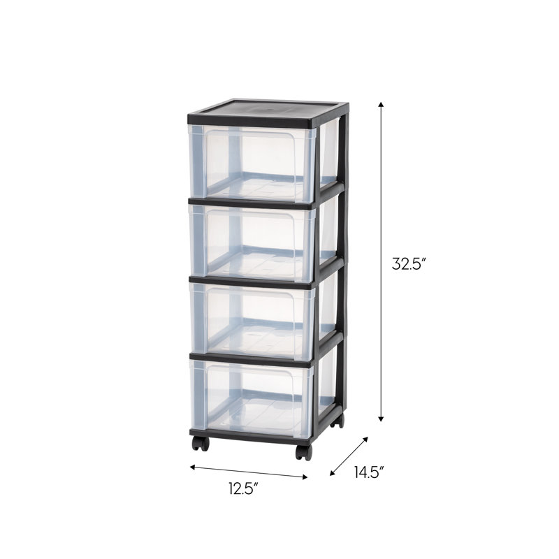 IRIS 4 Drawer Storage Drawer