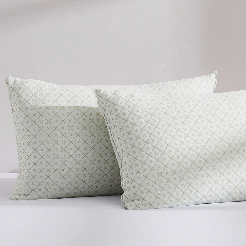 London Fog Rayon From Bamboo Knit 2 Pack Pillow, King
