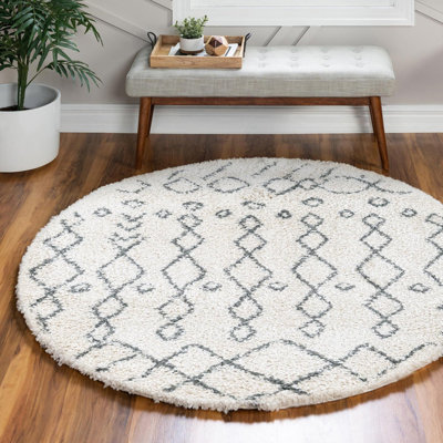 Pickering Southwestern Ivory/Black Area Rug