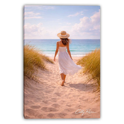 Art mural sur toile Shore Path