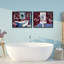 Ensemble de cadre flottant 2 pièces Bathroom Salon Interiors, design par Annabelle Hall-1447182549-1447182553
