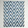 Delane Handmade Tufted Ivory/Blue Area Rug