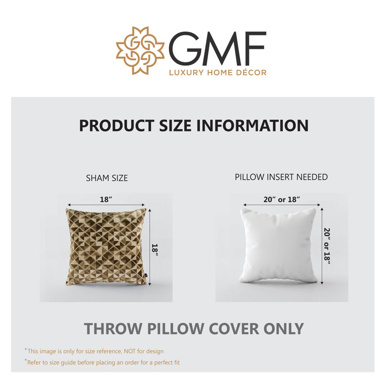 Class Floral Reversible Pillow Cover, Black