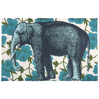 Tapis pour salle de bain 100% coton Elephant