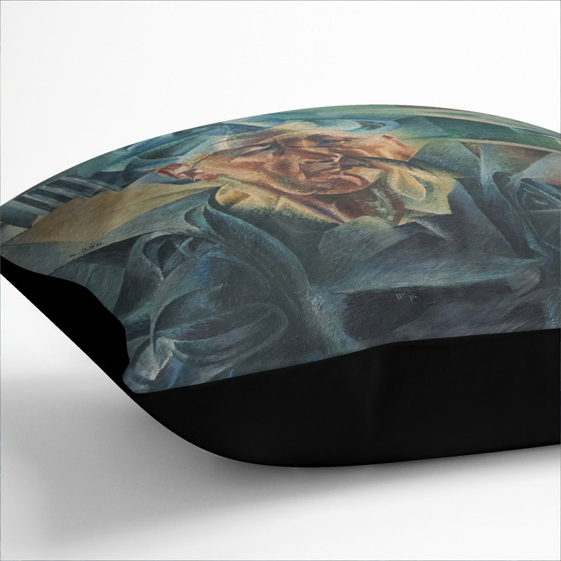 Square Cushion, 40cm H x 40cm W x 15cm D, Black