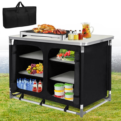 Blendia Metall 8-Personen-Camping-Tisch