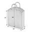 Gia 12 in. W Rectangular Metal Magazine Basket