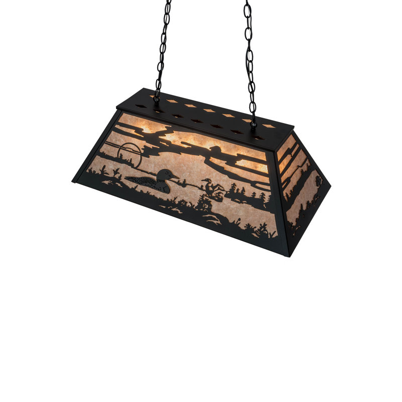 Loon 6 - Light Pendant, Beige/Black