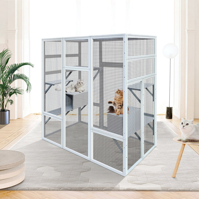 Maison d'extérieur pour chat en bois