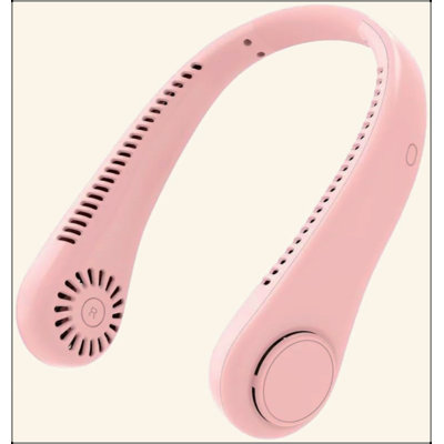 Portable Neck Fan - Rechargeable Personal Fan With Neck Support, 5-Speed Quiet Lightweight Long Lasting Neck Fan, Battery Operated Full Surround Cooling For Travel, Birthday Gifts For Men Women