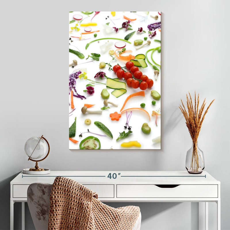 Yarlin Vegetable Varieties, 30" H x 20" W