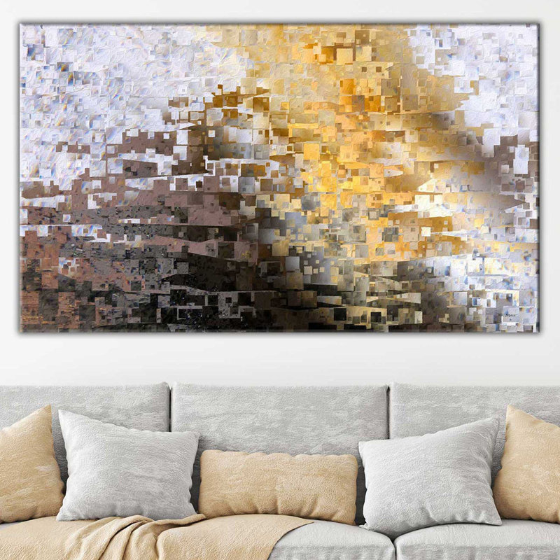 «Matthew 5: 4 Comforted» par Mark Lawrence, H 28 po x l 48 po x P 1,5 po, Toile tendue