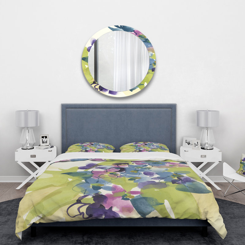 Spring Bouquet I - Ensemble de housse de couette traditionnel - Microfibre de polyester