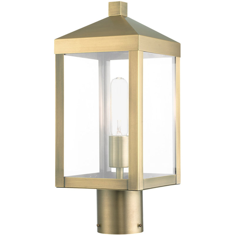 Clarese Transparent Lantern Head, Antique Brass