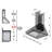 ZLINE 30 in. Professional Convertible Vent Wall Mount Range Hood in Stainless Steel (697-30)