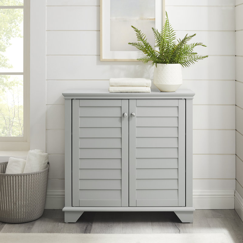 Armoire d'appoint à 2 portes Alexsys, Gris