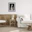 «Black Kitty & Ghost», reproduction sous verre encadrée, design par Petal Prints Design-1181206783-1181206776