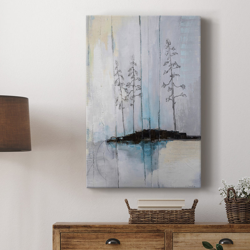In The Company of Three - Custom Cavra Gallery, H 27 po x l 18 po
