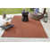 Meadow Flatweave Orange Rug