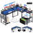Vanscoy Reversible L-Shaped Computer Desk with File Drawer and Storage-809943634