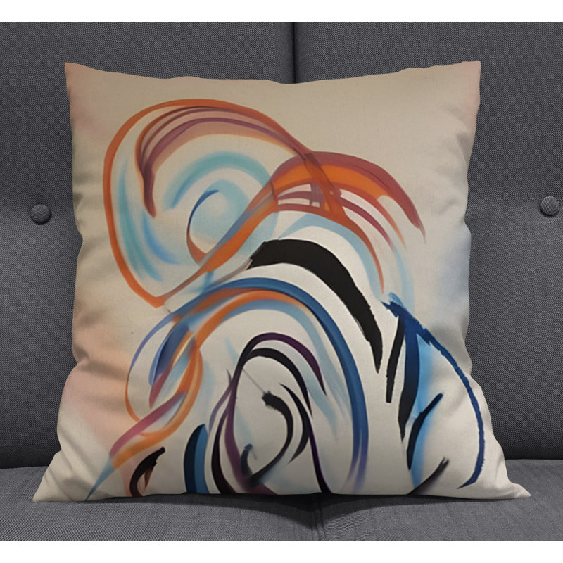 Coussin décoratif, H 20 po x l 20 po, Polyester