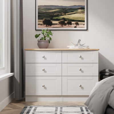 112 cm W Chest of 6 Drawers