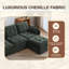 Canapé modulaire en chenille avec repose-pieds Cloud-1737286104