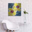 «Yellow Poppies On Blue» par Linda Woods-1515744995