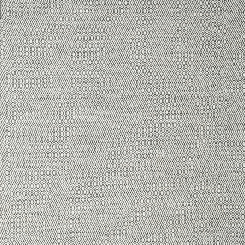 Tapis gris zone contemporaine Huges, Carré 3 pi