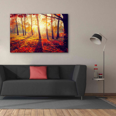 «Golden Af après-midi» par Epic Graffiti Portfolio - Photographie sur toile tendue
