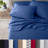 Martex 225 Thread Count Bed Sheets Light Weight, Soft Breathable Sheets, Brushed Cotton Rich Blend, Secure Fit, Wrinkle Resistant, Durable, Easy Care & Comfy Sheets-546490925-656003038