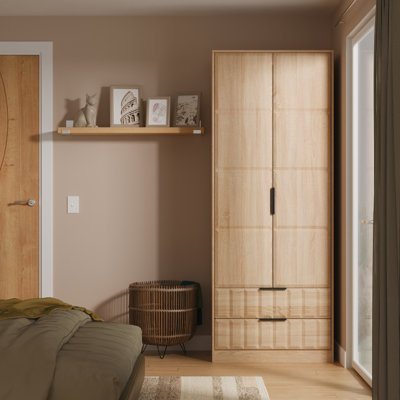 Taelee Manufactured Wood Wardrobe
