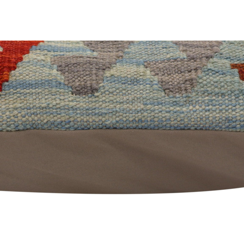 Coussin Bohème turc tissé à la main kilim 20 po x 20 po