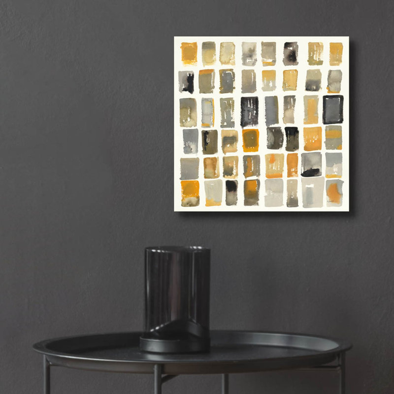 «City Windows 2 Autumn» par Shirley Novak, art mural en verre acrylique, H 12 po x l 12 po x P 0,13 po