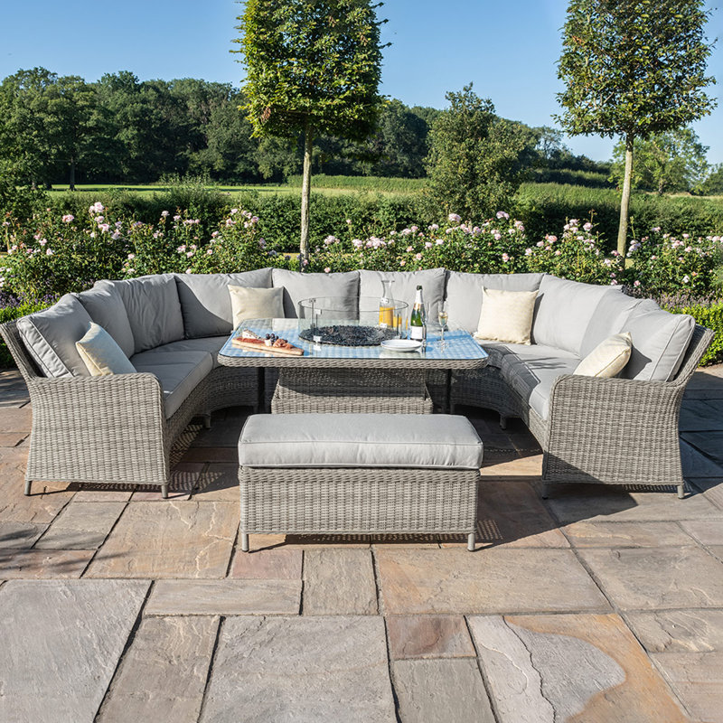 Balcom 8 Seater Rattan Sofa Set