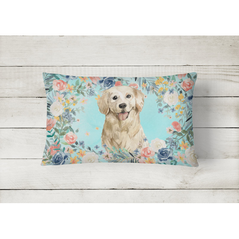  Coussin intérieur / extérieur, Golden retriever