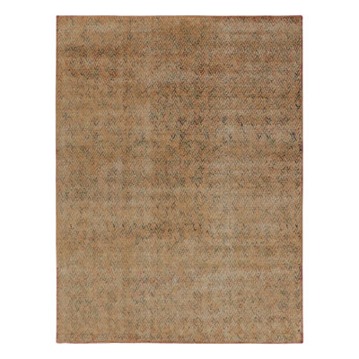 Modern One-of-a-Kind 9'0X12'0 Hand Knotted Area Rug