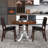 Cliftina Round Solid Wood Dining Table-844553313-844553326