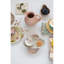 Stoneware Scalloped Plate In Reactive Glaze