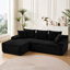 Canapé d'angle Cloud de 241 cm avec méridienne en L et rangement latéral-621349597