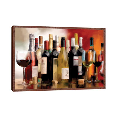 A Taste Of Wine by Carol Robinson - Painting on Canvas