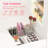 Professional Manicure Table Nail Desk with Dual Display Shelves, Locking Wheels, Wrist Cushion, and Built-in Dust Collector-109743589