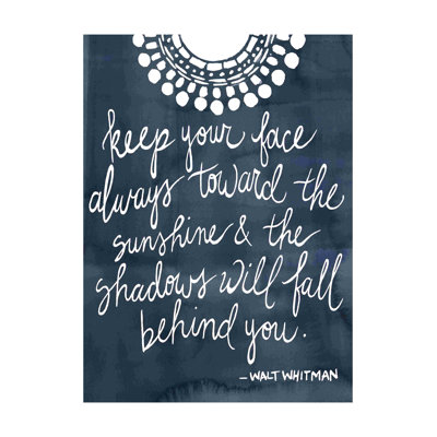 " Sun Quote II " Painting Print