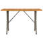  Canapé de patio 3 places avec coussins et table en rotin de polyester gris-70577068-70577042