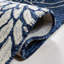 Tapis bleu marine / ivoire Jardin 602-1520368440
