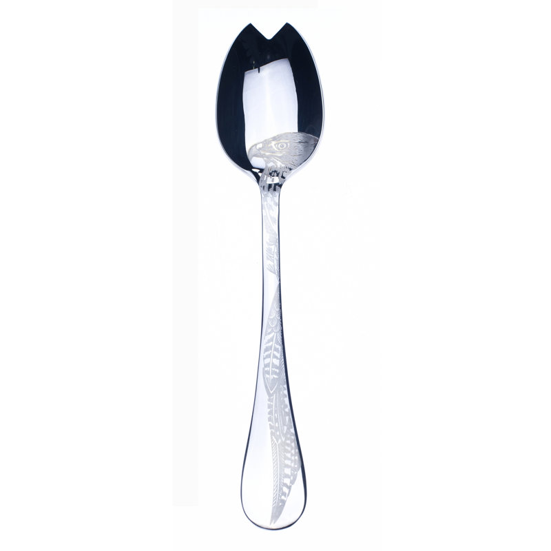Cuillère à salade Caccia - 24 pièces, Argent argent