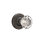 Privacy Astoria Clear Knob with Regular Rose