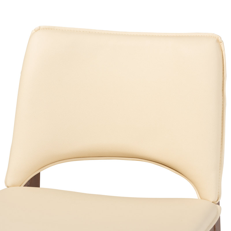 Chaise de salle à manger 2 pièces Charmica, Beige