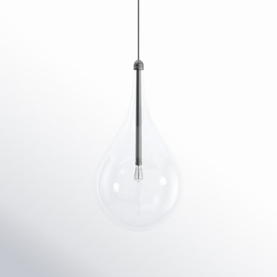 Deva Single Light Glass Dimmable Pendant
