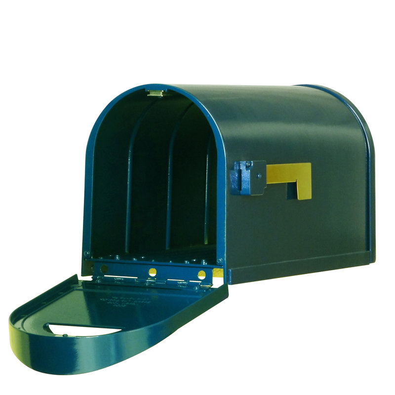 Boîte aux lettres Dylan, Bleu/doré
